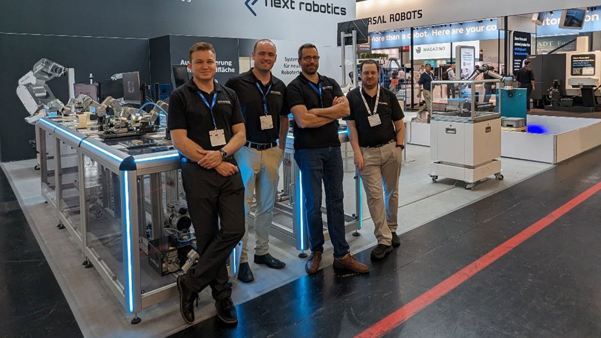 Mecademic booth at Laser World of Photonics 2023