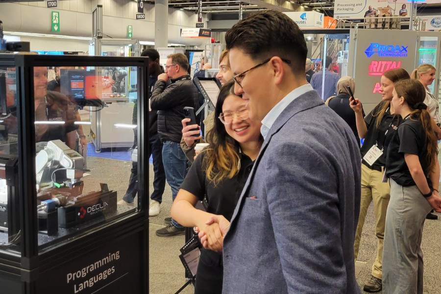 Mecademic's Emily Nguyen at ATX Montreal 2024